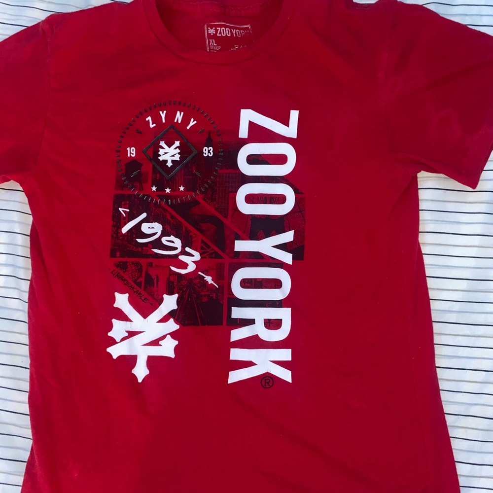 Zoo York Vibrant Graphic Red Tee